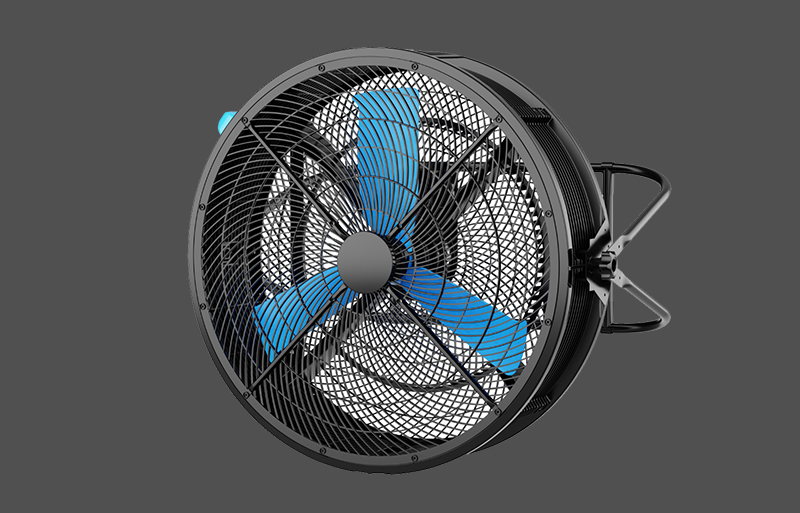 BS-Series Industrial Large-Scale Mobile Circulation Fan