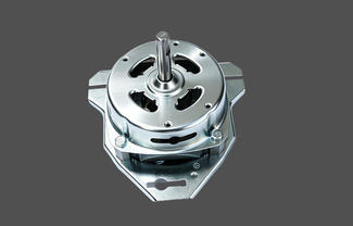 White Color Cover Ball Bearing 90W Spin Motor