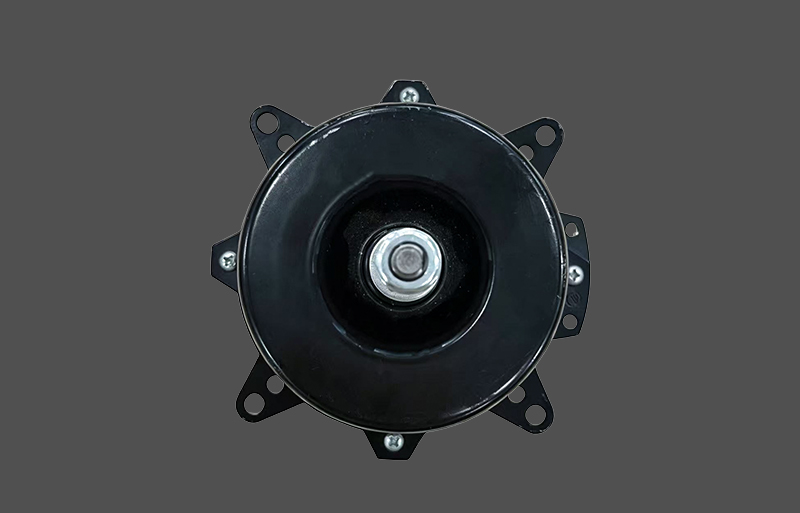 TY-057 Black Scalloped-Flange Multi-Hole Outdoor Unit Fan Motor