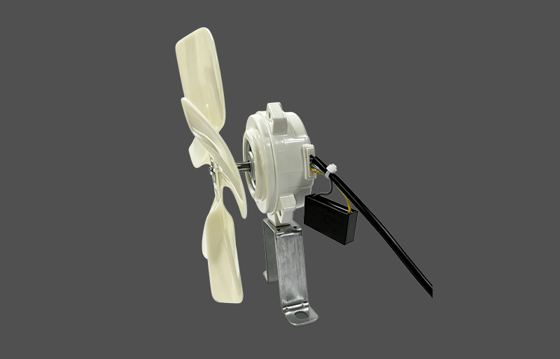 Wide-Blade Black-Lead Cooling Fan Motor Set